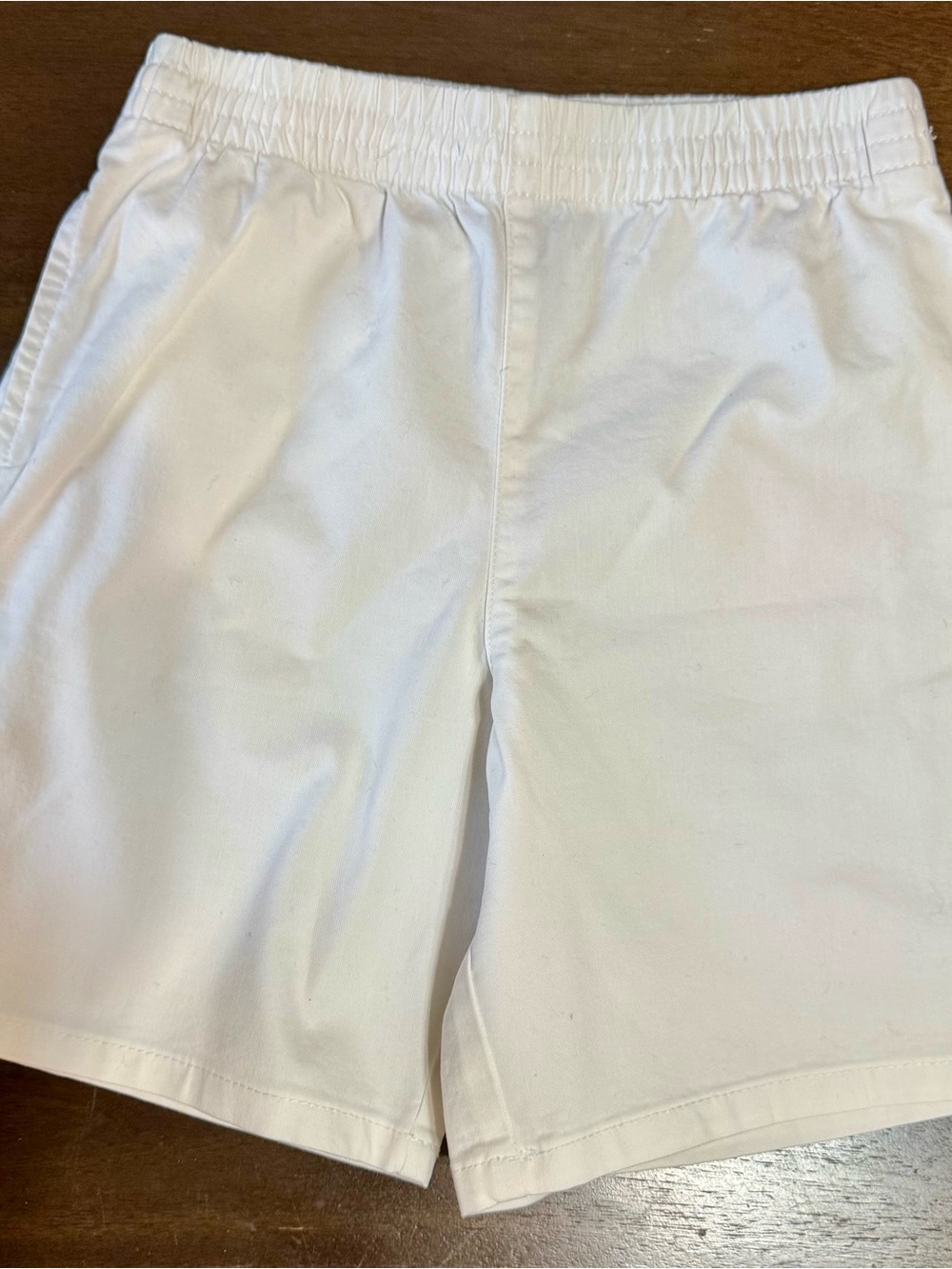 Polo by Ralph Lauren Kids White Elastic-Waist Shorts